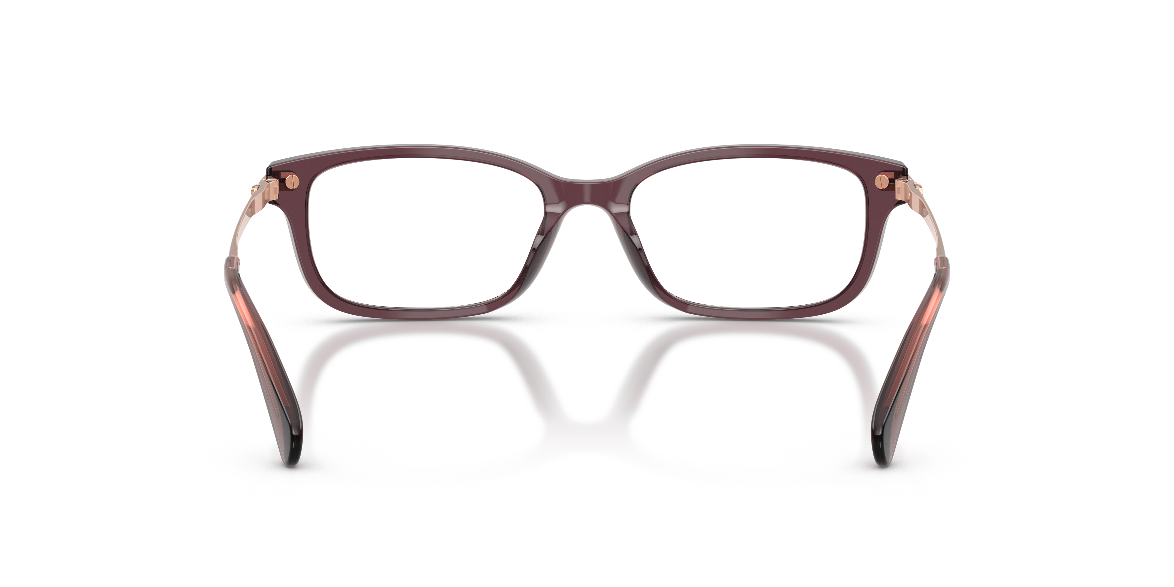 Coach HC6287U Rectangle Eyeglasses - Transparent Iris