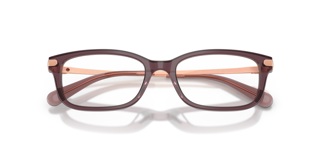 Coach HC6287U Rectangle Eyeglasses - Transparent Champagne