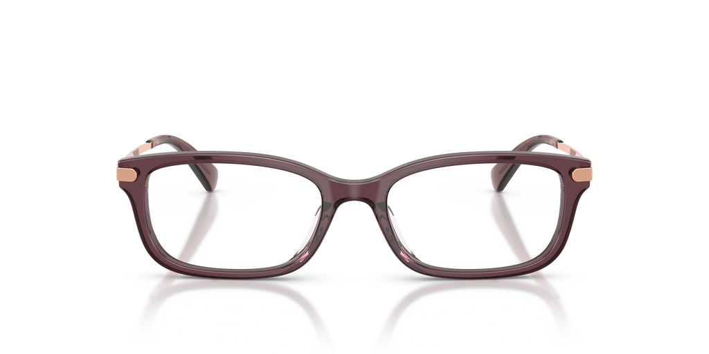 Coach HC6287U Rectangle Eyeglasses - Transparent Iris