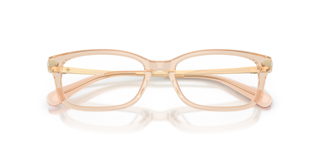 Coach HC6287U Rectangle Eyeglasses - Transparent Iris