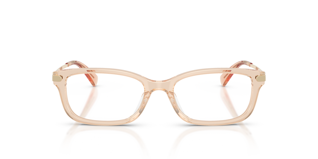 Coach HC6287U Rectangle Eyeglasses - Transparent Champagne