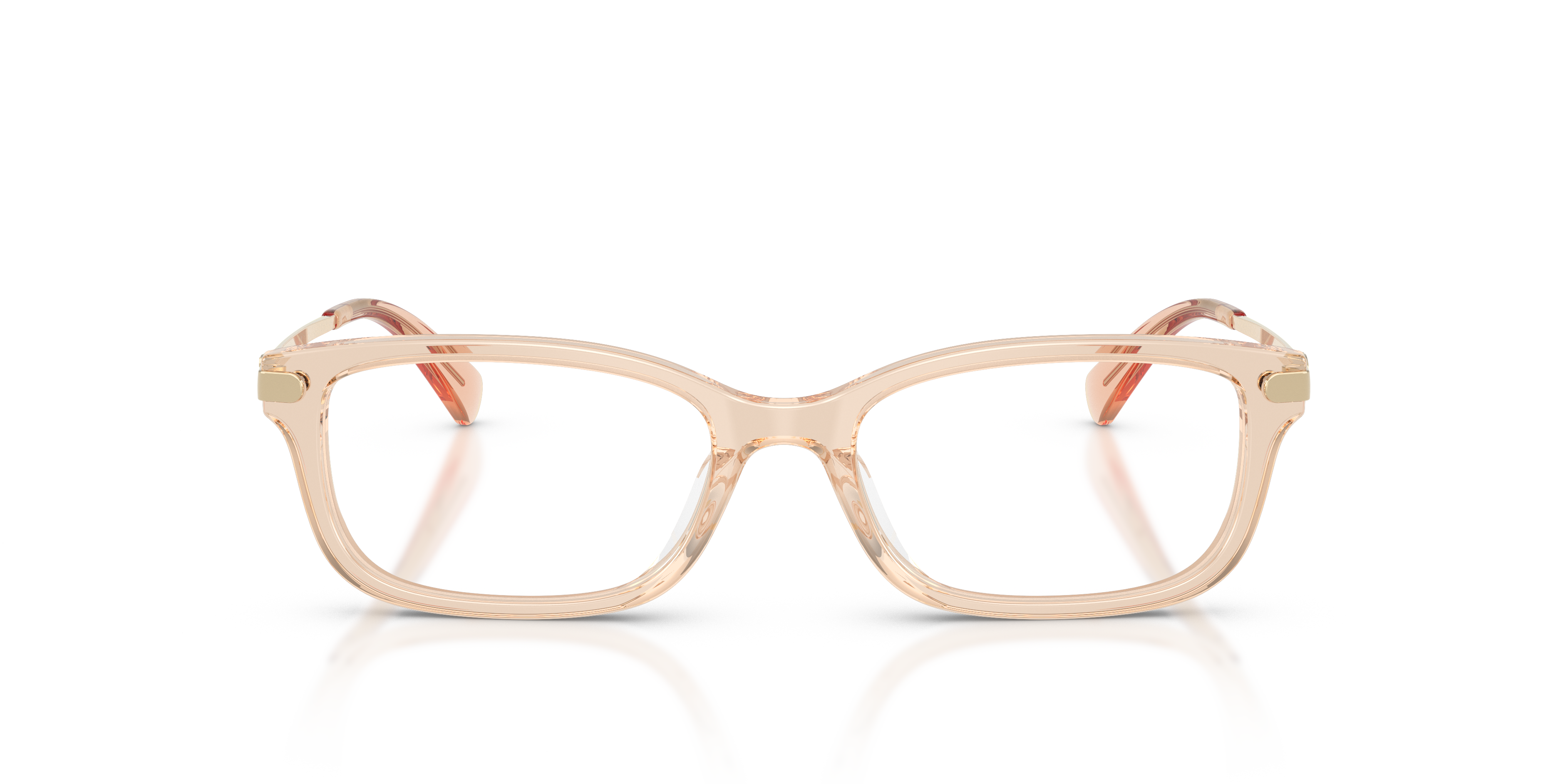 Coach HC6287U Rectangle Eyeglasses - Transparent Iris