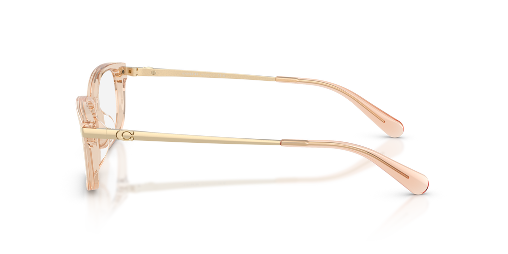 Coach HC6287U Rectangle Eyeglasses - Transparent Champagne