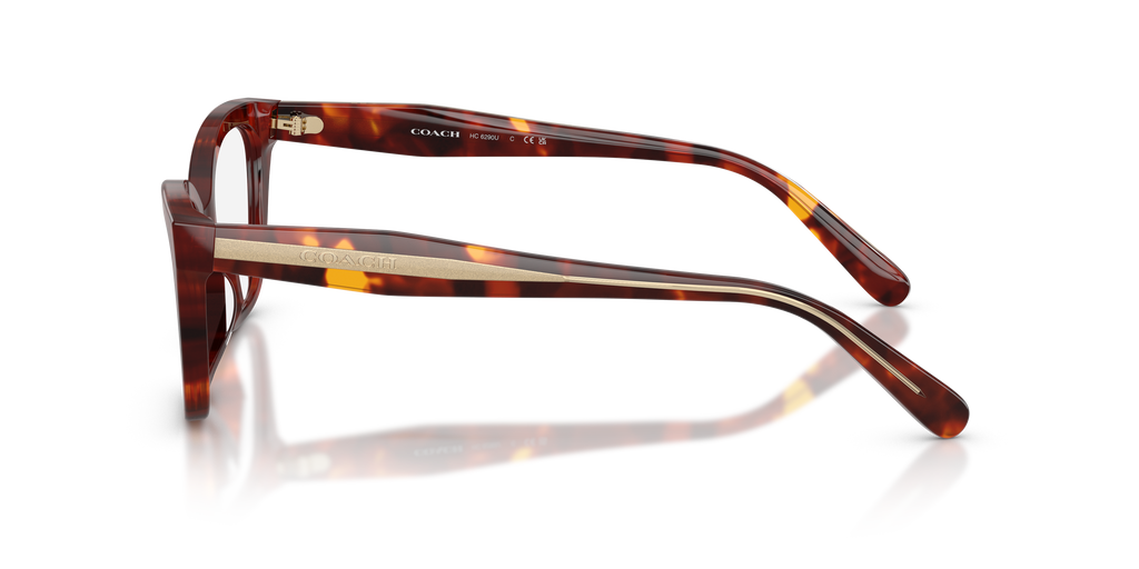 Coach HC6290U Butterfly Eyeglasses - Purple Cosmo Tortoise