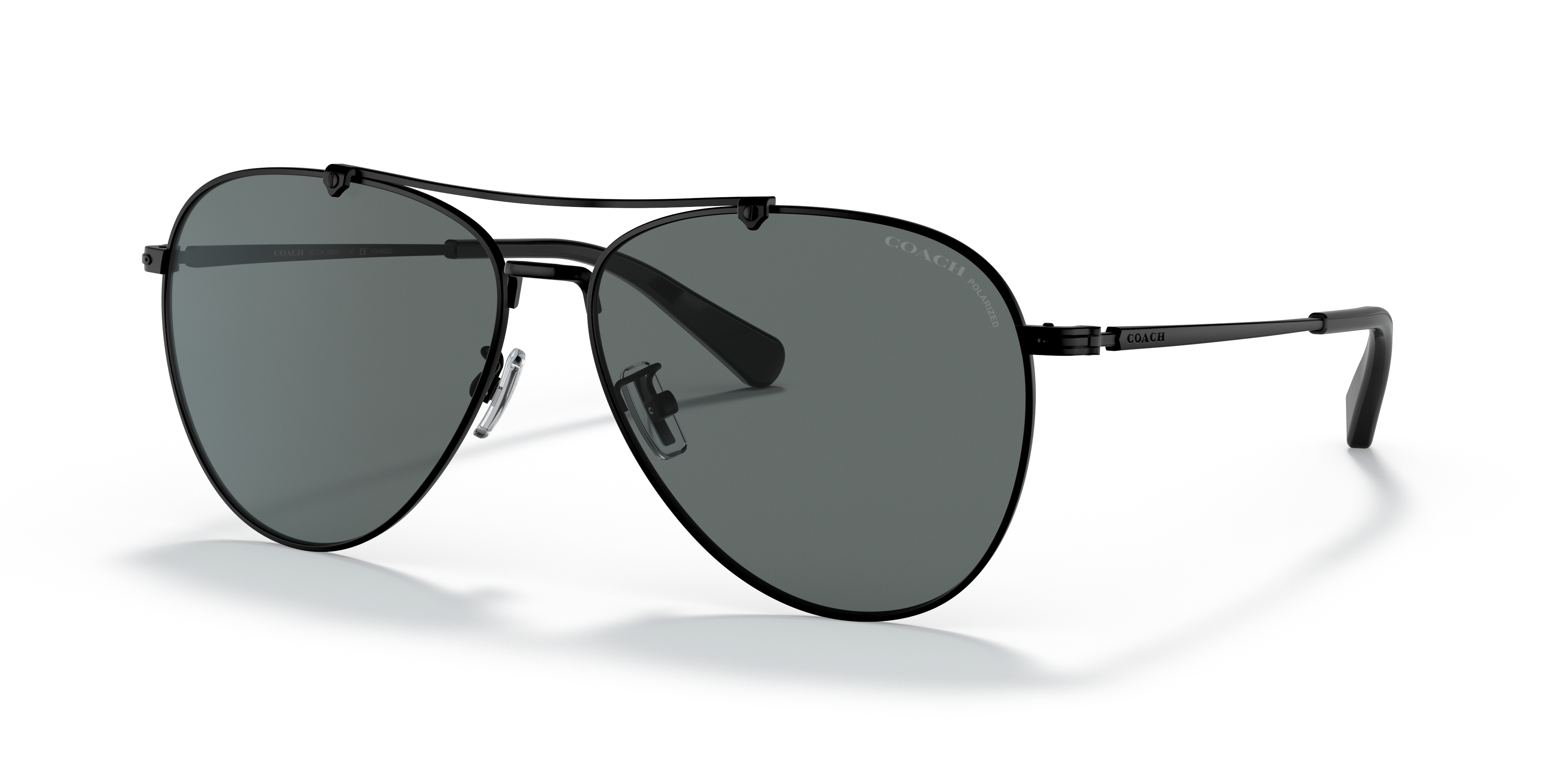 Coach HC7136 CA575 Pilot Sunglasses
