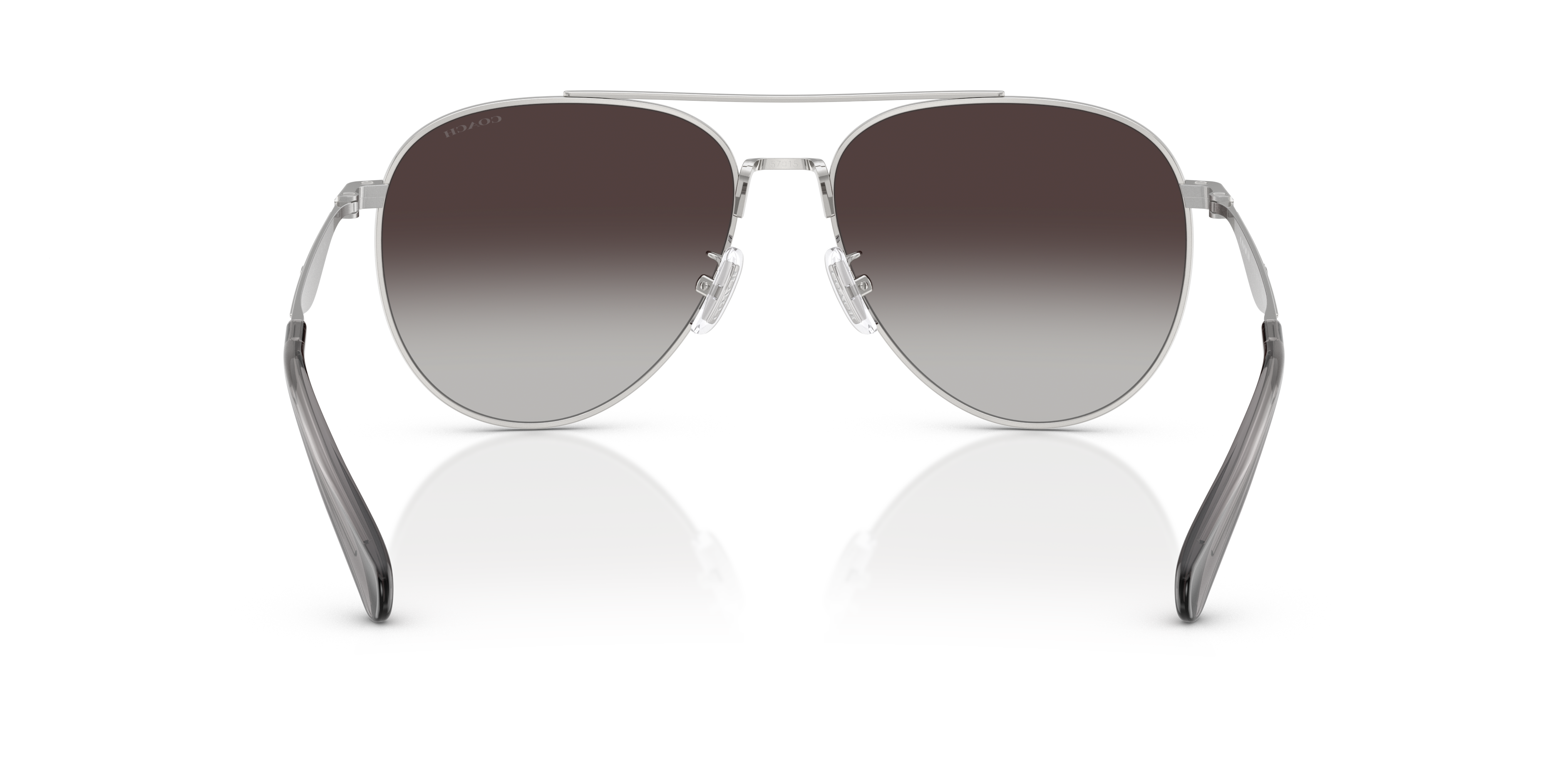 Coach HC7169 CW193 Pilot Sunglasses - Shiny Light Gold