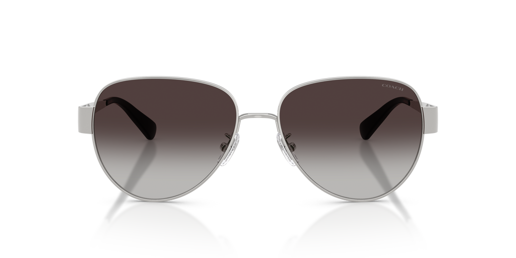 Coach HC7186 CDP37 Pilot Sunglasses - Shiny Light Gold