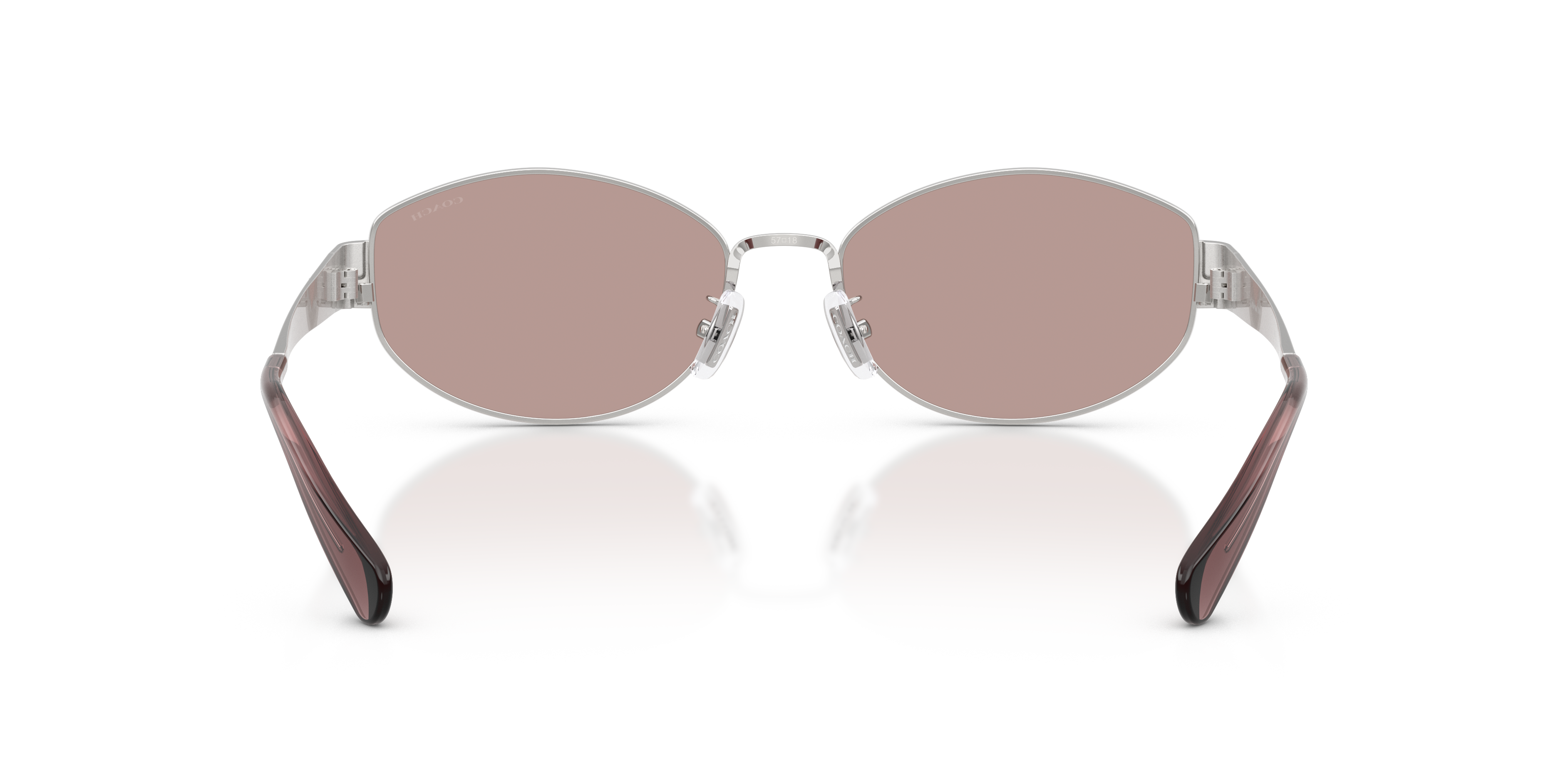 Coach HC7192D CDP44 Geometric Sunglasses - Shiny Gold