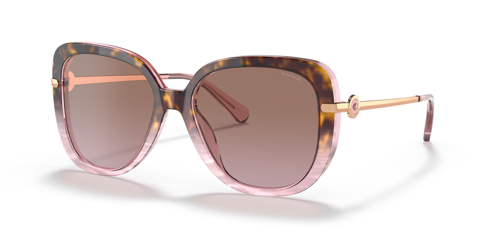 Coach HC8320 C6180 Square Sunglasses