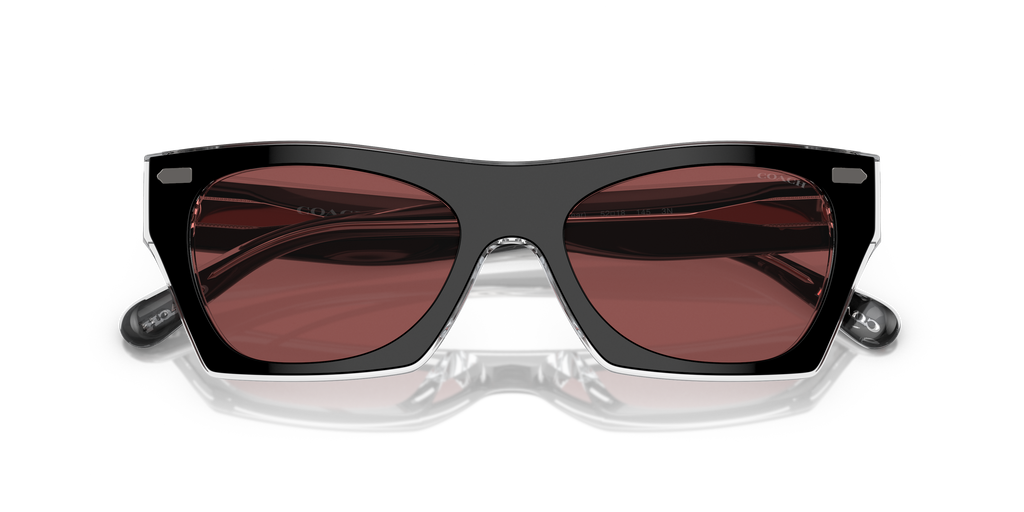 Coach HC8389U CL917 Square Sunglasses