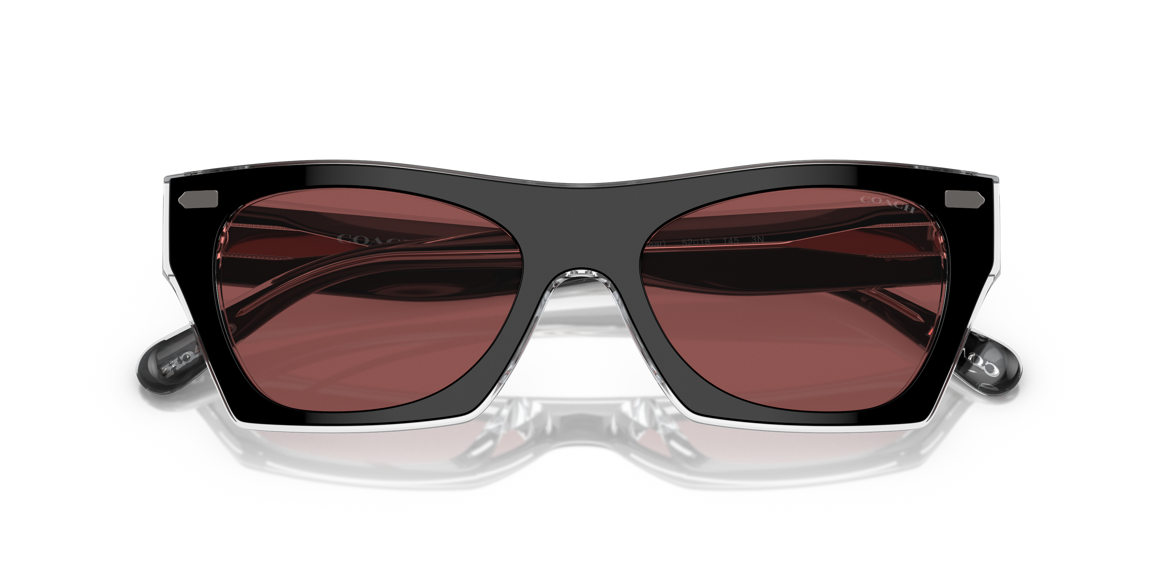 Coach HC8389U CL917 Square Sunglasses