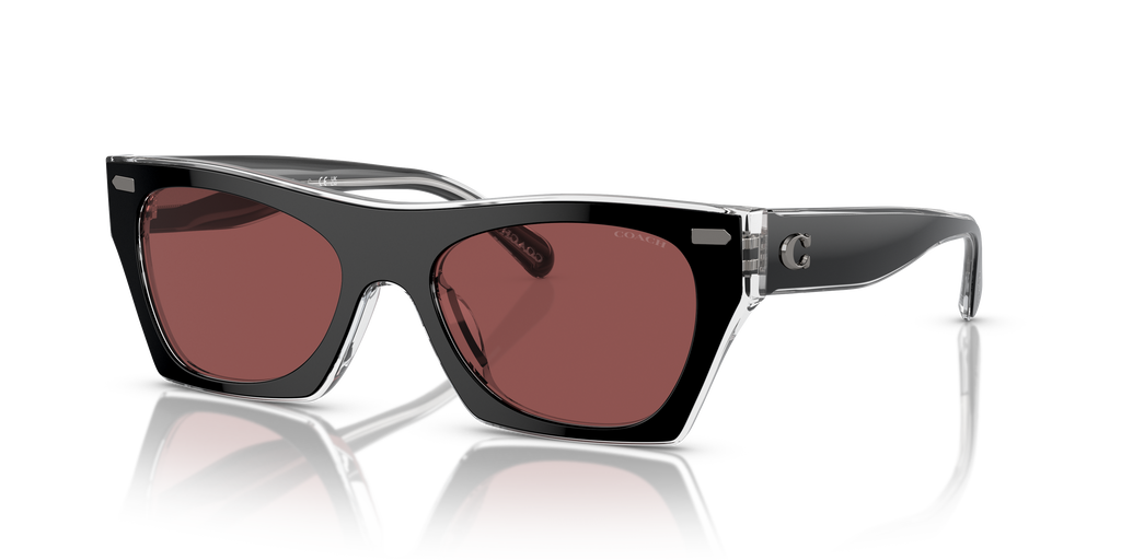Coach HC8389U CL917 Square Sunglasses