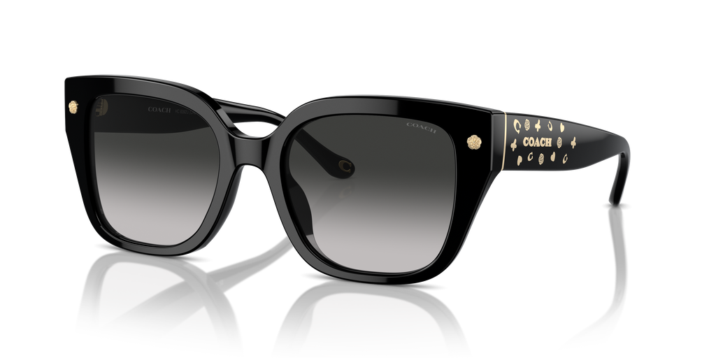 Coach HC8392U CR611 Square Sunglasses