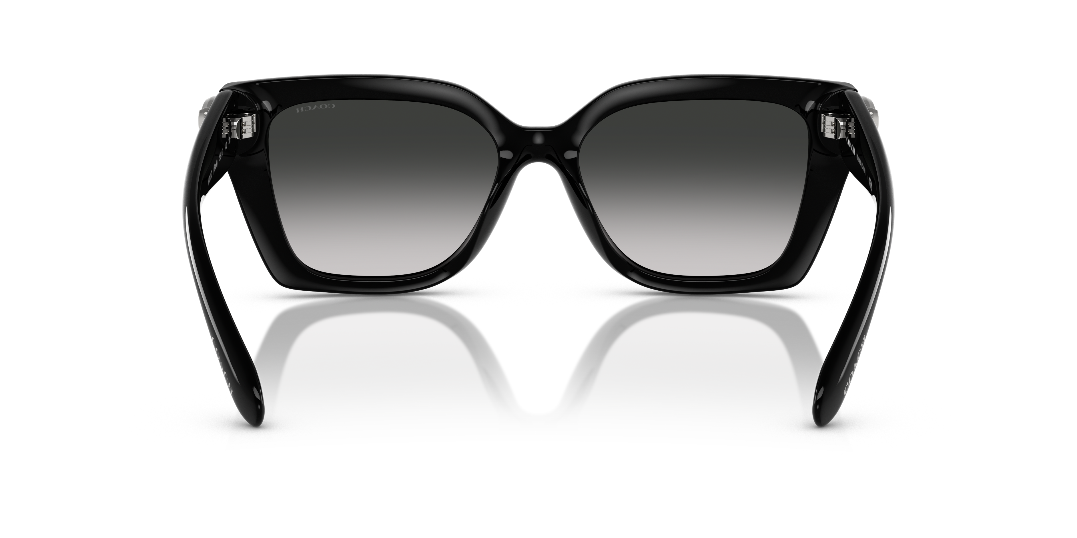 Coach HC8408U CW195 Square Sunglasses - Black