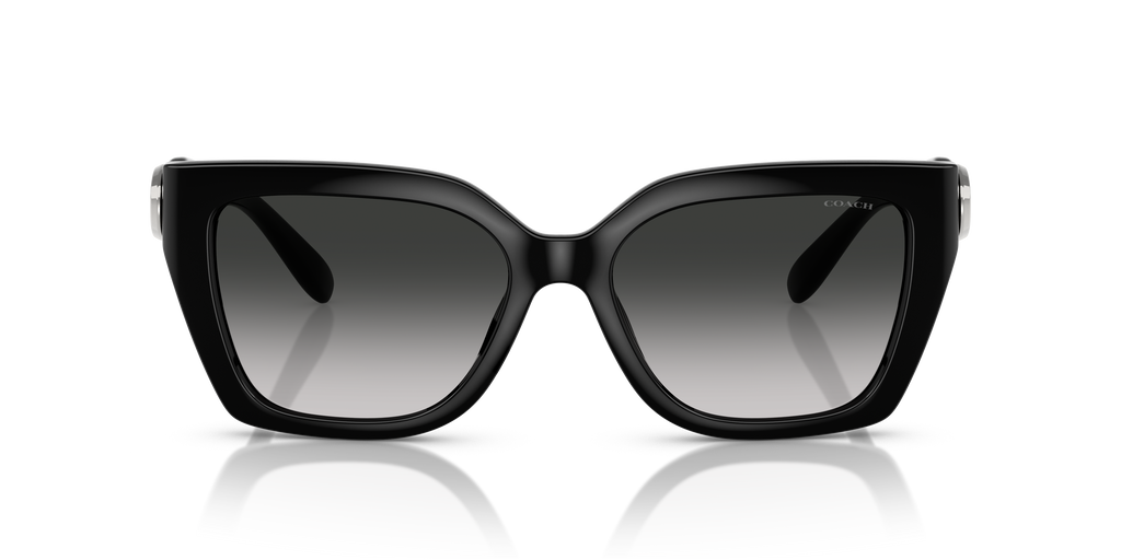 Coach HC8408U CW195 Square Sunglasses - Milky Hazelnut