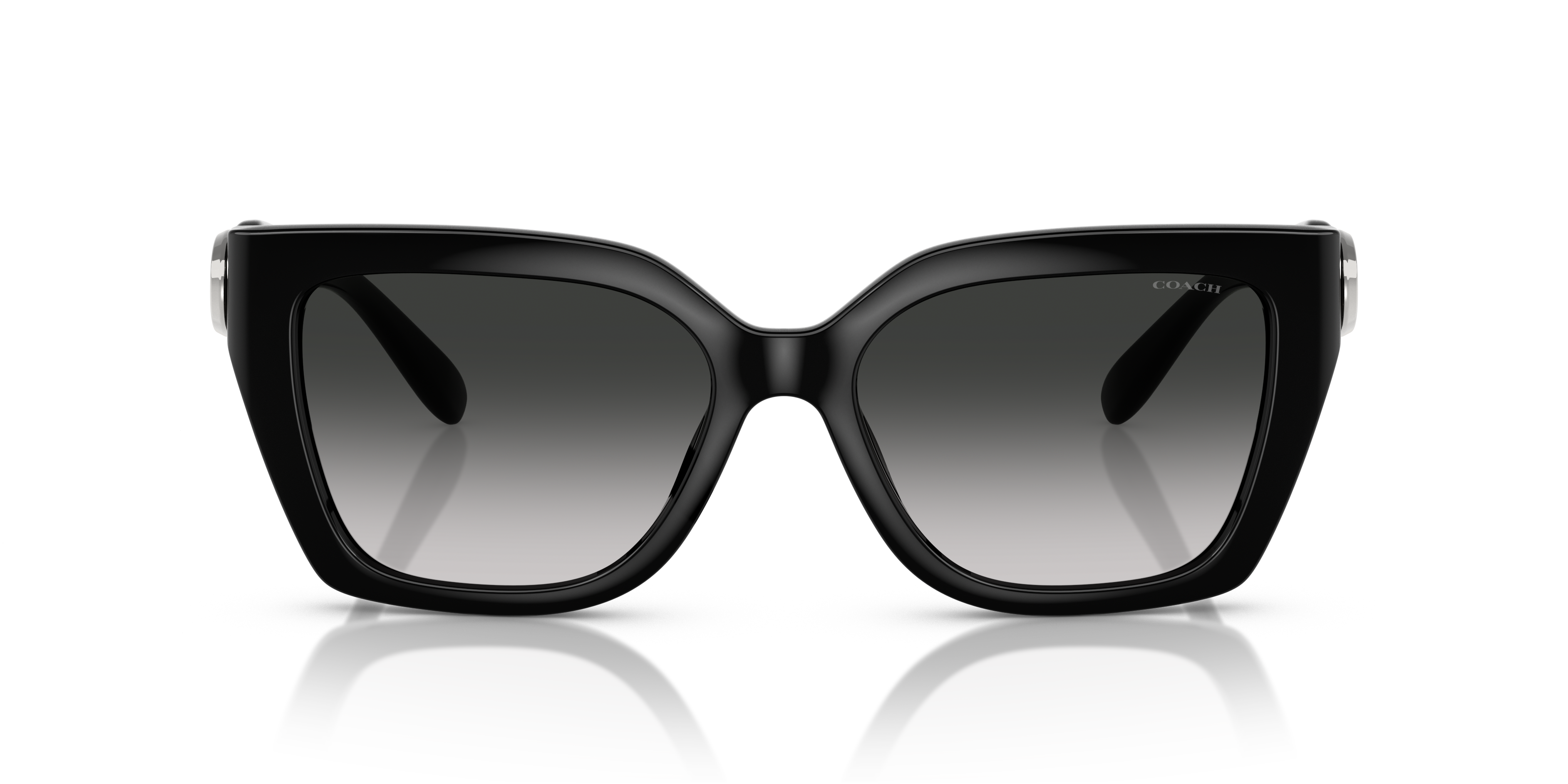 Coach HC8408U CW195 Square Sunglasses - Milky Hazelnut