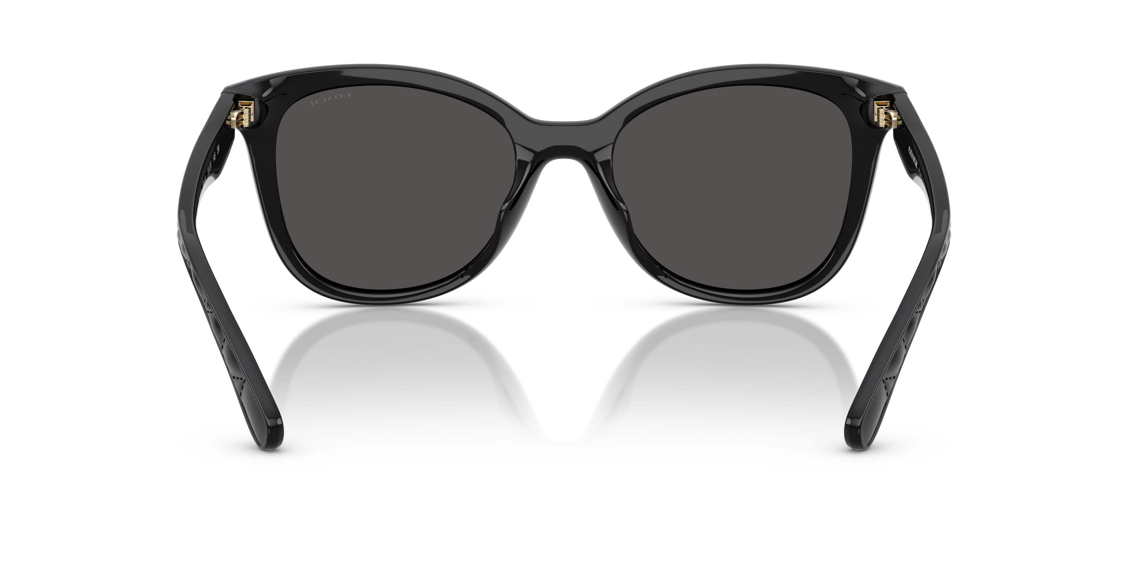 Coach HC8419U CAD25 Square Sunglasses - Dark Tortoise