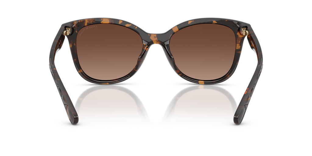 Coach HC8419U CAD25 Square Sunglasses - Dark Tortoise