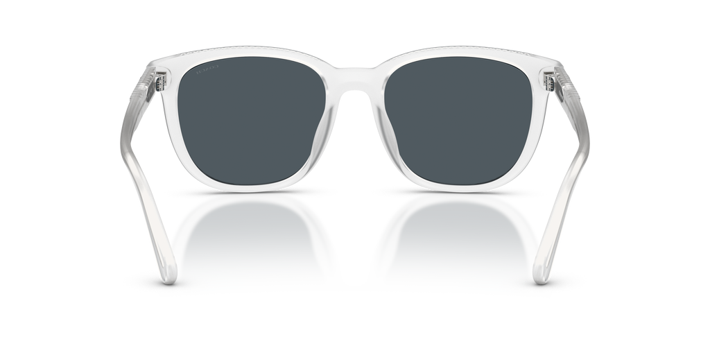 Coach HC8442U CCA00 Square Sunglasses - Matte Transparent Brown