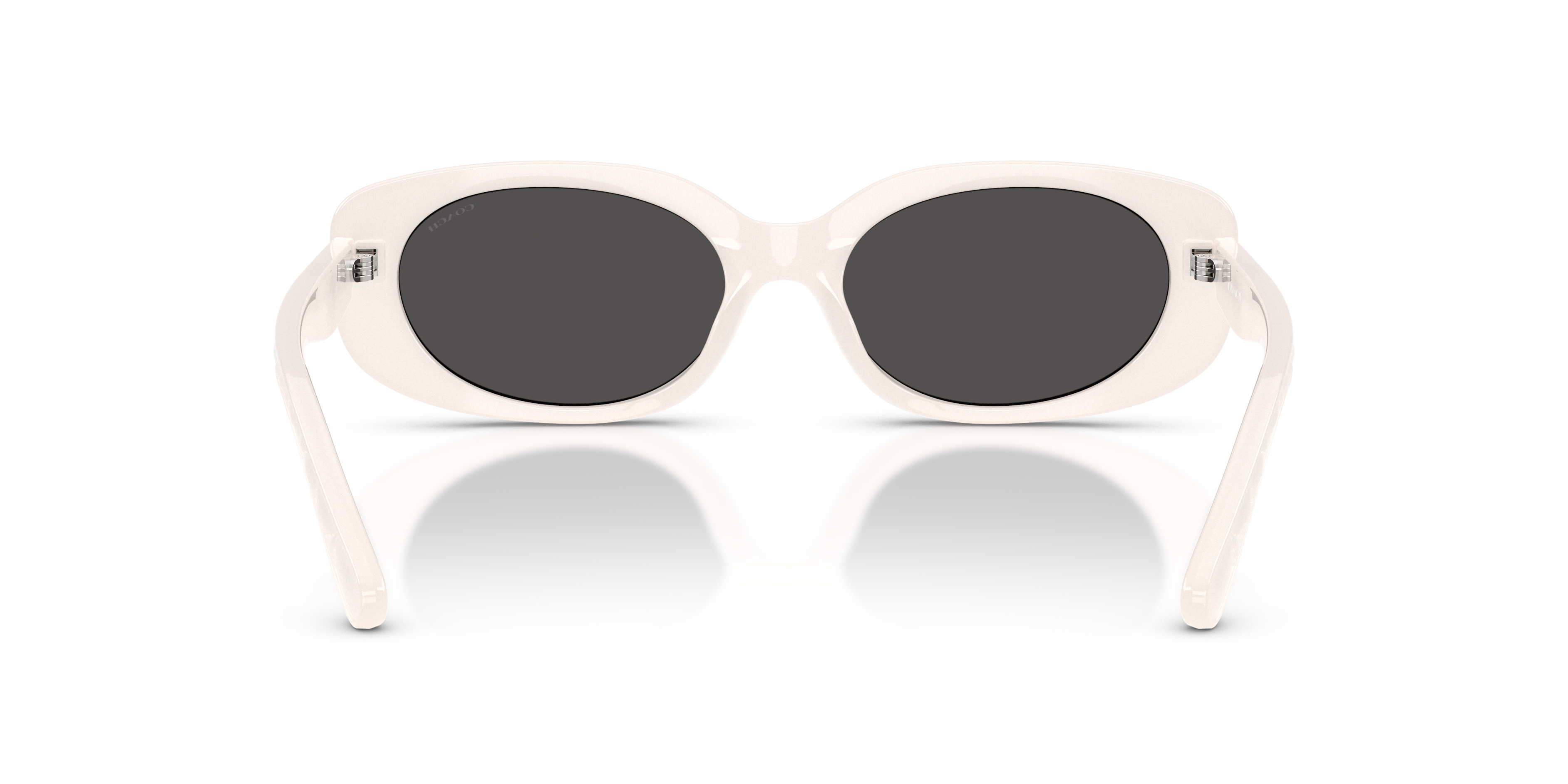 Coach HC8443D CBY84 Oval Sunglasses - Black