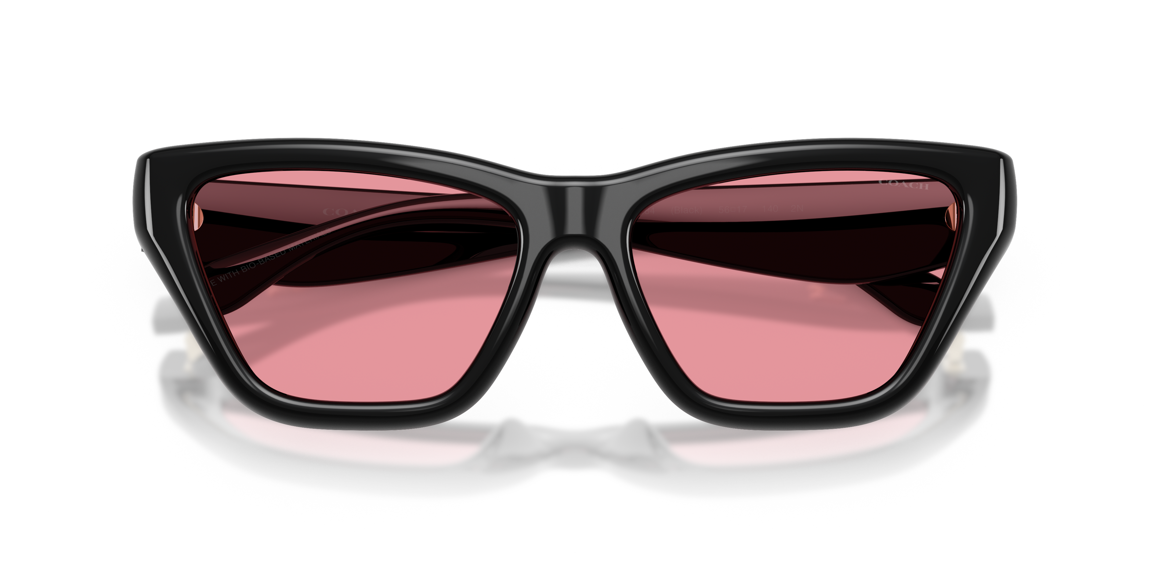 Coach HC8449U CDP33 Cat Eye Sunglasses - Caramel Tortoise