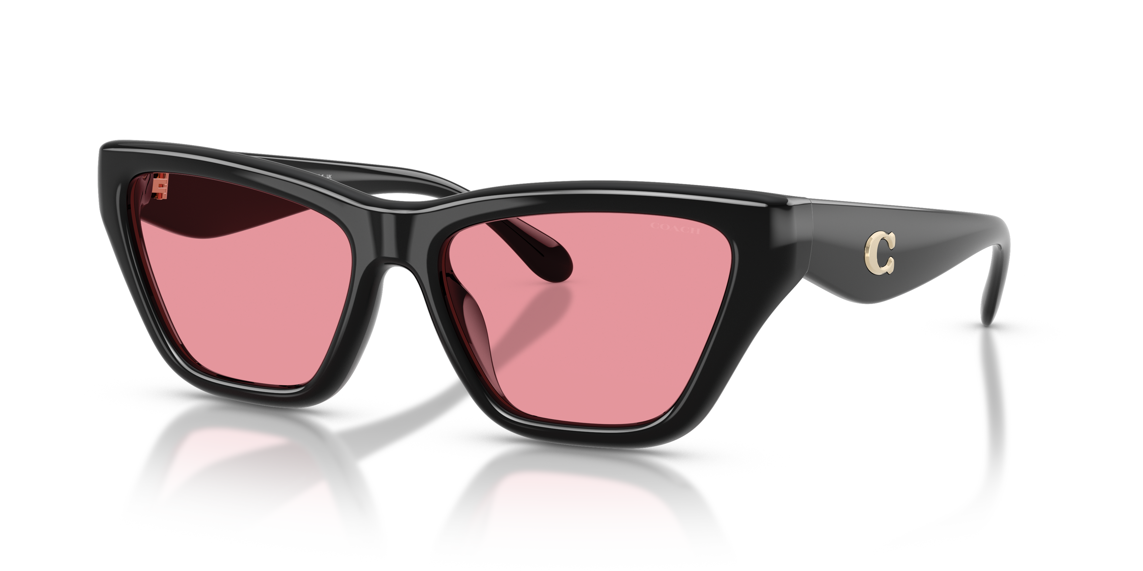 Coach HC8449U CDP33 Cat Eye Sunglasses - Caramel Tortoise
