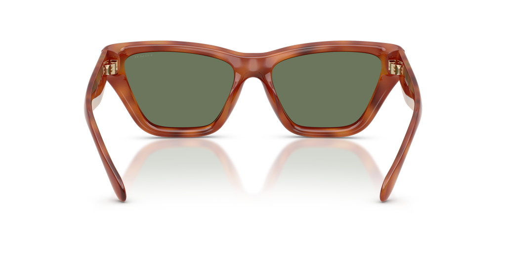Coach HC8449U CDP33 Cat Eye Sunglasses - Black