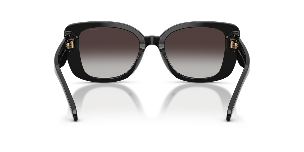 Coach HC8450U CDP48 Square Sunglasses - Grey