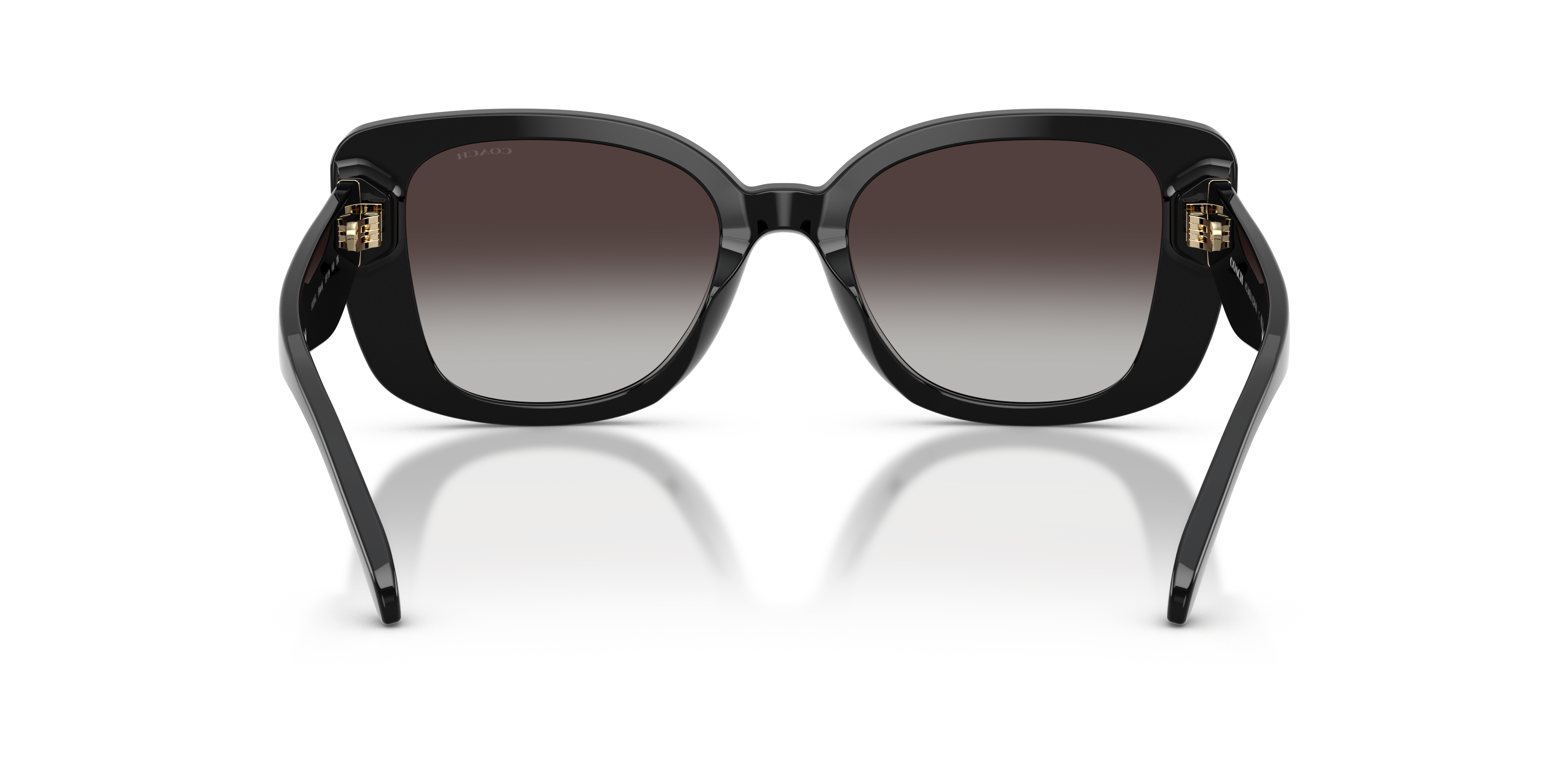 Coach HC8450U CDP48 Square Sunglasses - Grey