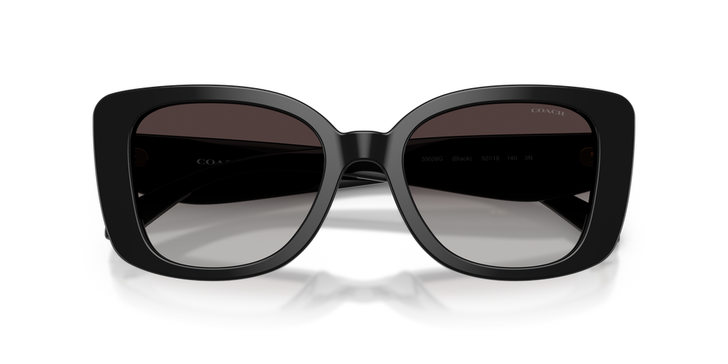 Coach HC8450U CDP48 Square Sunglasses - Black