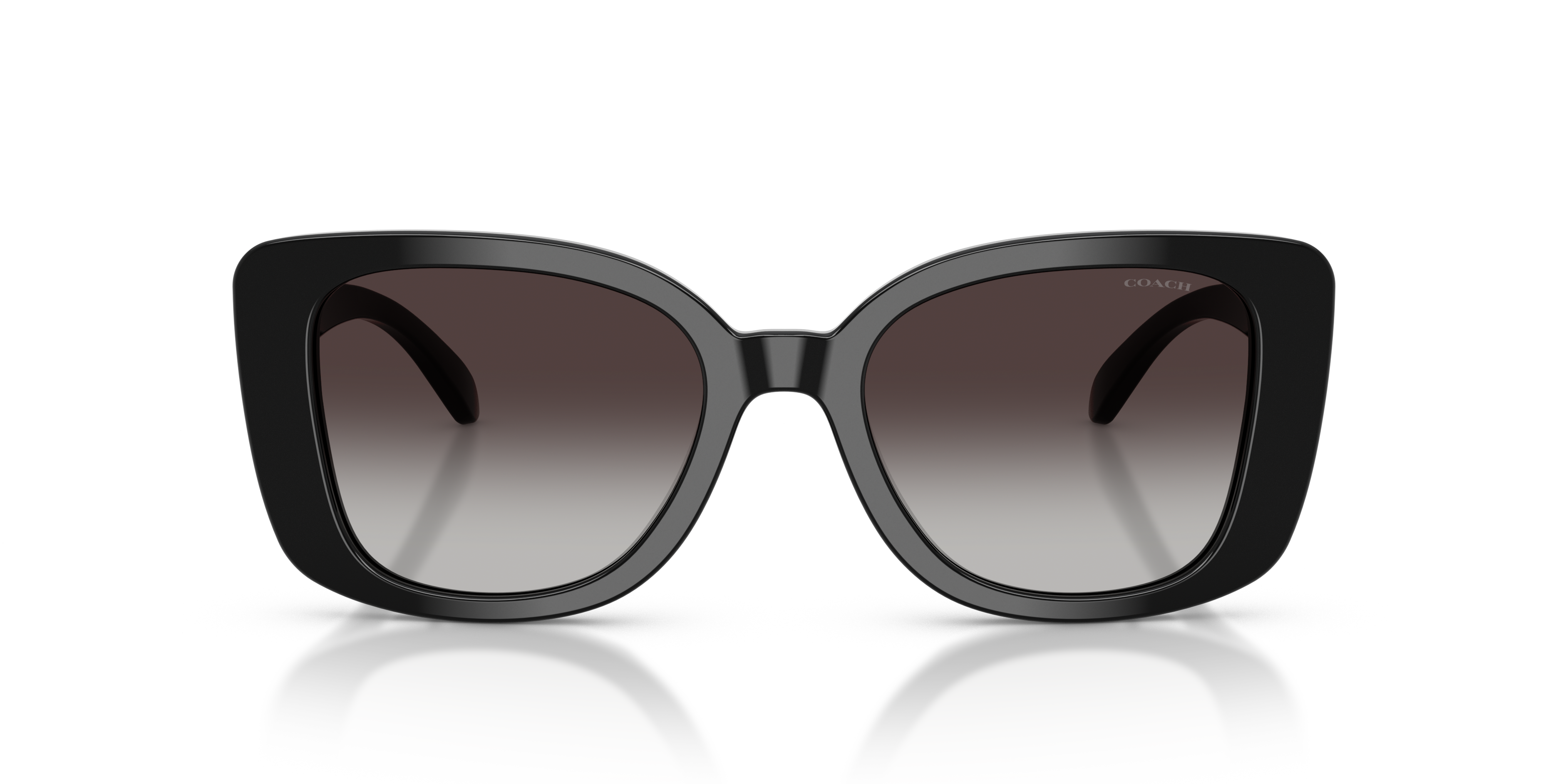 Coach HC8450U CDP48 Square Sunglasses - Grey